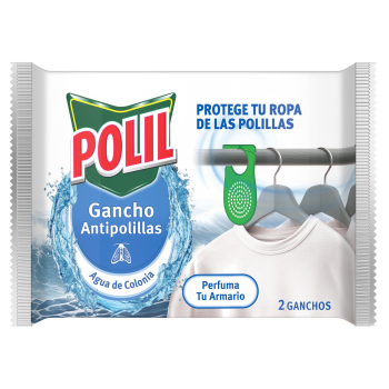 Gancho antipolillas agua de colonia Polil 2 ud.