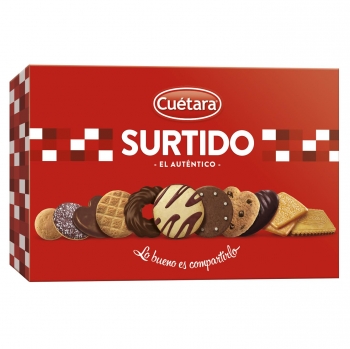 Surtido de galletas El Auténtico Cuétara 420 g.