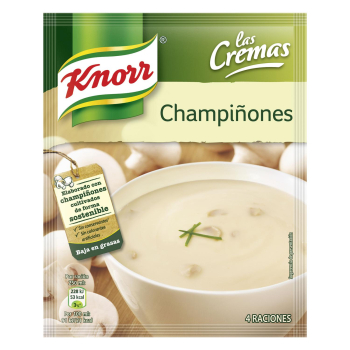 Crema de champiñones Knorr 62 g.