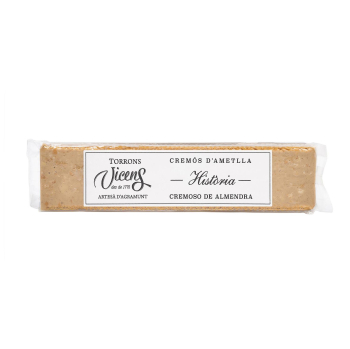 Turrón cremoso de almendra Vicens 300 g.