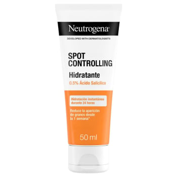 Crema hidratante facial para piel con tendencia acneica Neutrogena 50 ml.