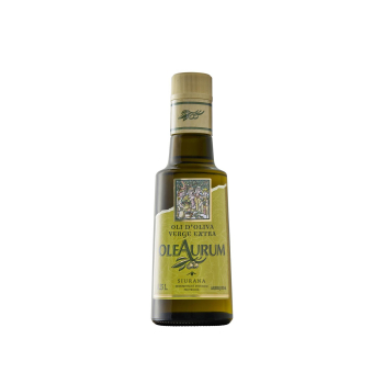 Aceite de oliva virgen extra Oleaurum 250 ml.