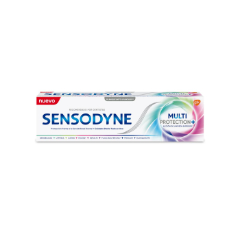 Dentífrico para dientes sensibles Multiprotección Blanqueante Sensodyne 75 ml.