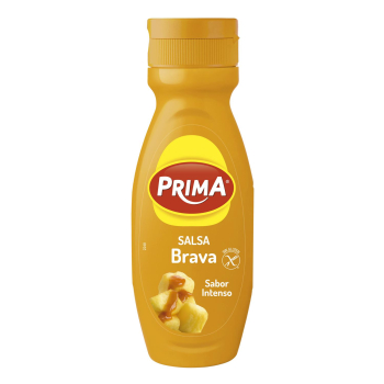 Salsa brava sabor intenso Prima sin gluten envase 320 g.