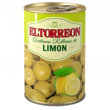 Aceitunas rellenas de limón El Torreón 130 g.