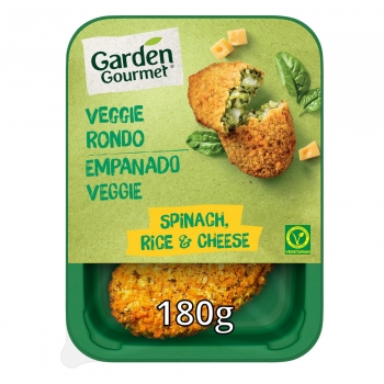 Empanado de espinacas y queso Garden Gourmet 180 g.