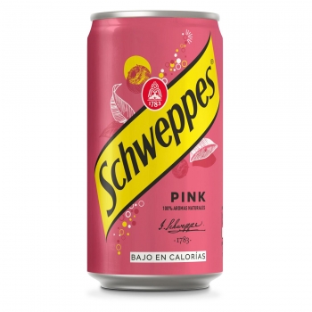 Tónica Schweppes Pink lata 25 cl.