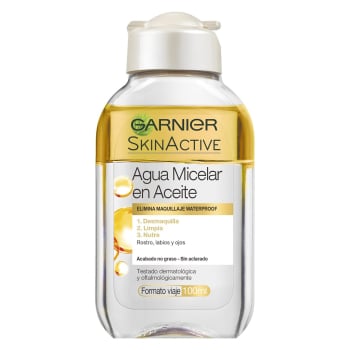 Agua micelar en aceite Garnier Skin Active 100 ml.