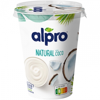 Preparado de soja natural con coco Alpro sin gluten sin lactosa 500 g.