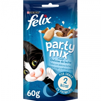 Snack delicias de leche para gato Purina Felix 60 g