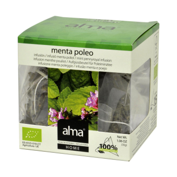 Infusión menta poleo en bolsitas ecológica Alma 15 ud.