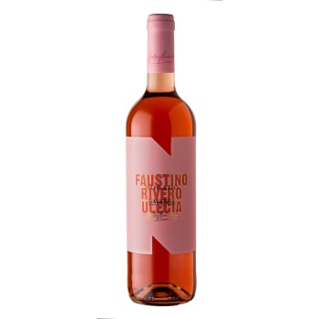 Vino rosado joven Faustino Rivero Ulecia D.O. Navarra 75 cl.