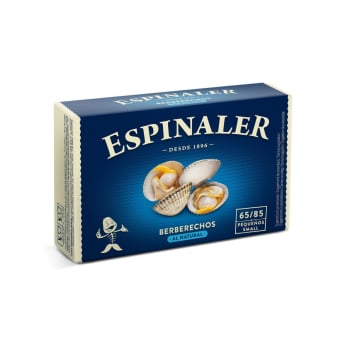 Berberechos al natural Espinaler 63 g.