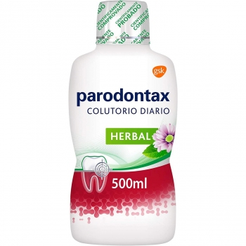 Colutorio diario para el cuidado de encías Parodontax 500 ml.