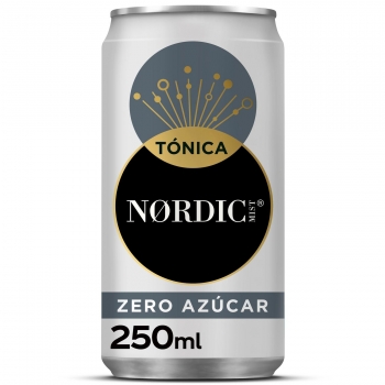 Tónica Nordic Mist zero azúcar lata 25 cl.