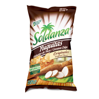 Snacks de yuca Soldanza 45 g.