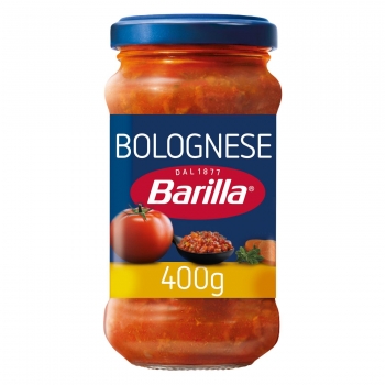 Salsa boloñesa Barilla sin gluten tarro 400 g.