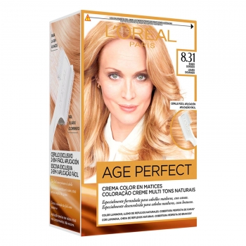 Tinte age perfect nº 8.31 Rubio Dorado L'Oréal Excellence 1 ud.