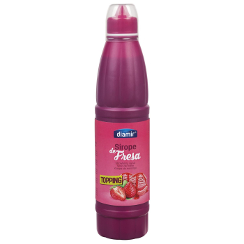 Sirope de fresa Diamir 900 g.