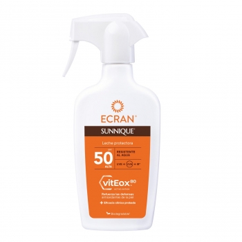 Spray leche protector solar SPF50 Sunnique Ecran 270 ml.