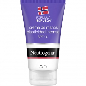 Crema de manos elasticidad intensa SPF 20 Neutrogena 75 ml.