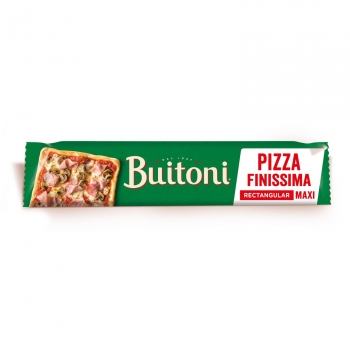 Masa para pizza finissima rectangular maxi Buitoni sin lactosa 350 g.