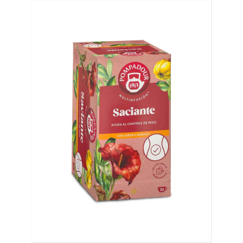 Infusión saciante sabor naranja en bolsitas Pompadour 20 ud.