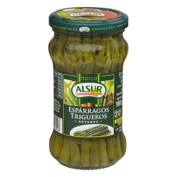 Espárragos trigueros enteros Alsur 180 g.