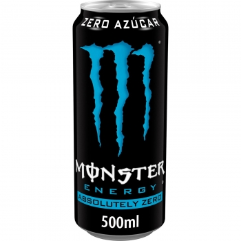 Monster Energy Absolutely zero azúcar bebida energética  lata 50 cl.