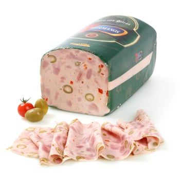 Pechuga de pavo con olivas C.7 Hermanos al corte 150 g aprox