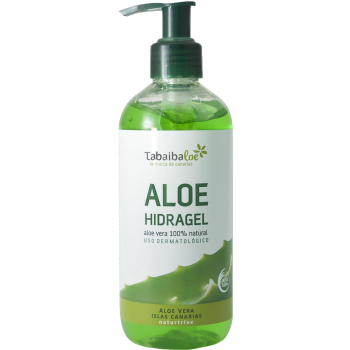Hidrogel aloe vera 100% natural Tabaiba 300 ml.