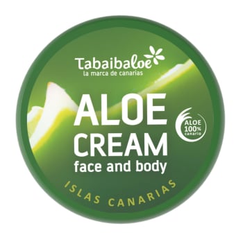 Crema hidratante facial y corporal aloe vera Tabaiba 50 ml.