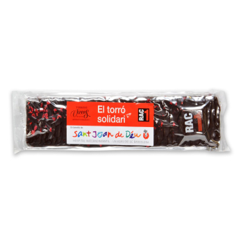 Turrón solidario Rac1 Vicens 300 g.