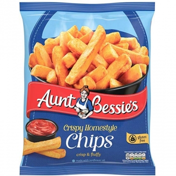Patatas fritas chips estilo casero Aunt Bessie's sin gluten 900 g.