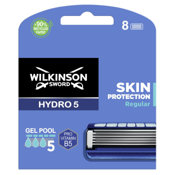 Recambio hydro 5 sikn protection regular pro vitamin B5 Wilkinson Sword 8 ud.