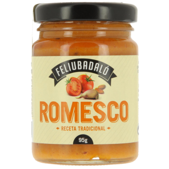 Salsa romesco original Feliubadaló tarro 95 g.