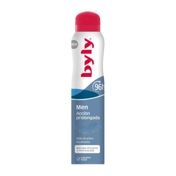 Desodorante en spray acción prolongada Men Byly 200 ml.