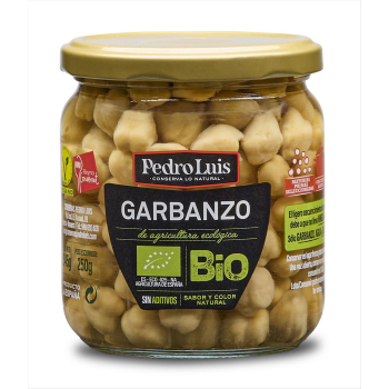 Garbanzo cocido ecológico Pedro Luis 345 g.