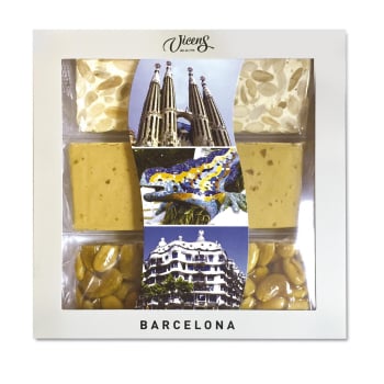 Turrones artesanos surtidos Gaudí Vicens sin gluten 240 g.