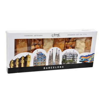 Turrones artesanos surtidos Gaudí Vicens 7 ud.
