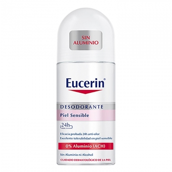 Desodorante roll-on 0% aluminio Eucerin 50 ml.