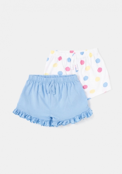 Pack dos shorts sostenibles para Bebé TEX