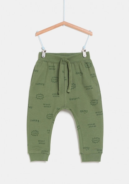Pantalón de felpa sostenible para Bebé TEX