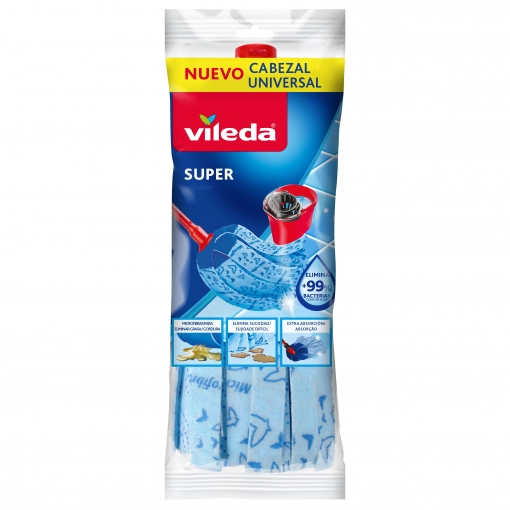 Fregona Super +30% Microfibras VILEDA