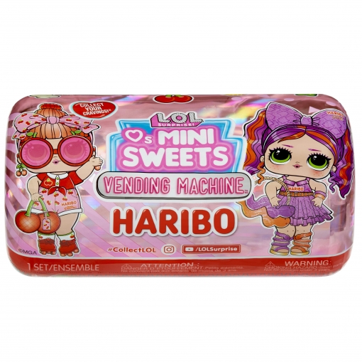 Lol Muñeca Loves Mini Sweets Maquina Vending Haribo Surprise +4 años