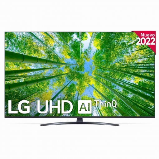 taburete Delgado R TV LED 127 cm (50'') LG 50UQ81006LB, 4K UHD, Smart TV | Las mejores ofertas  de Carrefour