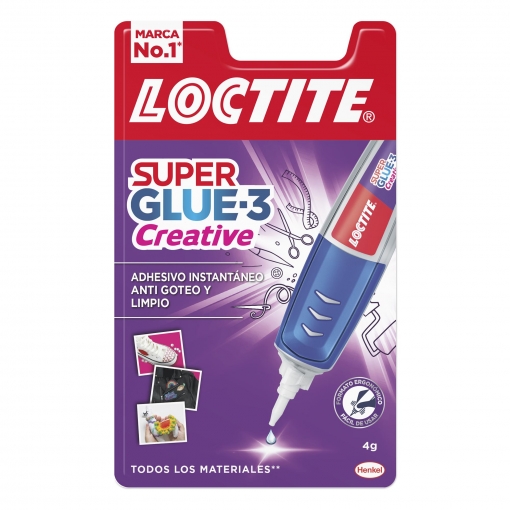 Pegamento Loctite Súper Glue SG-3 Creative 4 g