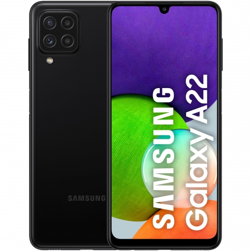 embudo ventana cuota de matrícula Samsung Galaxy A22, 4GB de RAM + 128GB - Negro | Las mejores ofertas de  Carrefour