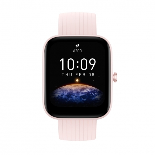 Smartwatch Amazfit Bip 3 Pro, TFT, GPS, Bluetooth, Rosa