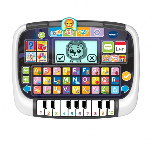 lente Misterio Pizza VTech - Panel Educativo con Piano Tablet infantil multi-app, Tablet  interactiva con piano, juguete para niños +2 años | Las mejores ofertas de  Carrefour
